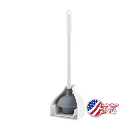 Libman Commercial Plunger And Caddy Set, 4PK 598